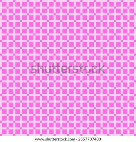 Pink Squares Plus Geometric Pattern Modern Shapes Background