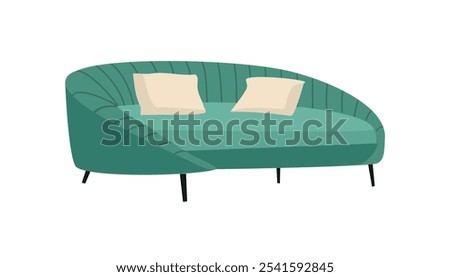 Rest and Relaxation Cozy Chair Designs. Stylish Sofa Illustrations. Luxury Sofa Illustration. Furniture. Luxury Sofa Illustration Trends. 