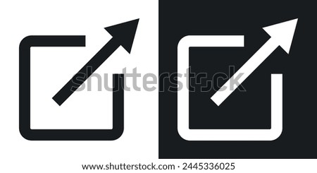 Social Media and Share Button Icons. File, Photo, Document Sharing Symbols.