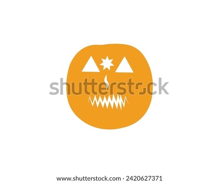 Similar – Image, Stock Photo funny ghost, grafitti on a house wall, format filling