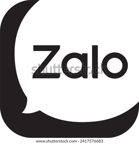 Icon for contacting by Zalo (a popular IM app in Vietnam) 