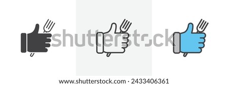 Good Food Isolated Line Icon Style Design. Simple Vector Illustration