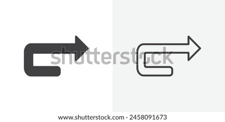 System Renewal Icon Set. Refresh Action Vector Symbol.