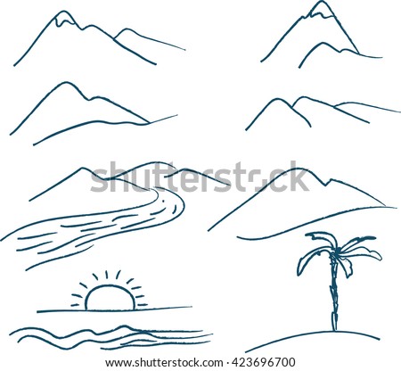 vector shirt mountain t Vector Vector Silhouette Free Download Art  Clip Art