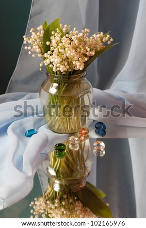 still life with flowers of lily