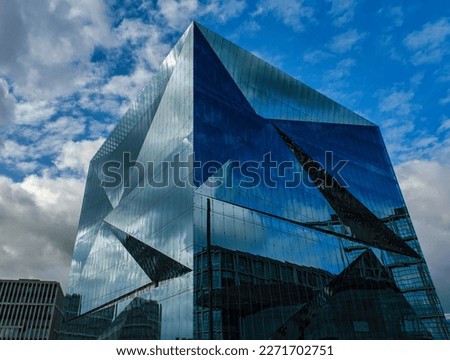 Similar – Image, Stock Photo Cube at berlin central station