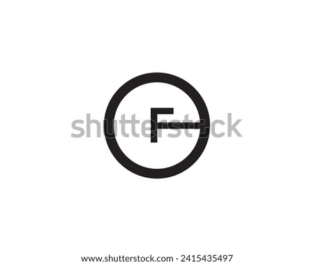 Letter F Logo Design, Creative Letter F Logo