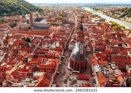 Similar – Foto Bild Stadtansicht von Heidelberg