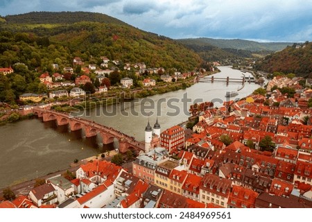 Similar – Foto Bild Stadtansicht von Heidelberg