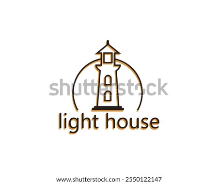 Similar – Image, Stock Photo Luminous tower Beach Ocean