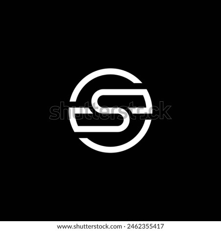 CSC letter monogram logo design vector