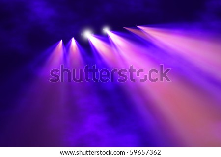 Similar – Image, Stock Photo light show Night life