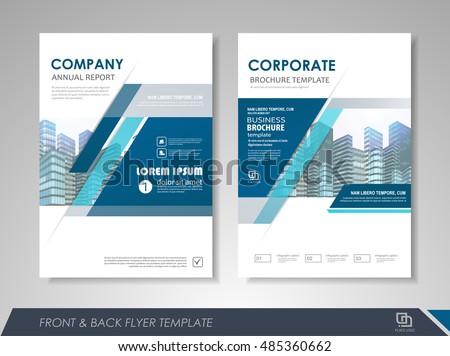 annual report cover page design