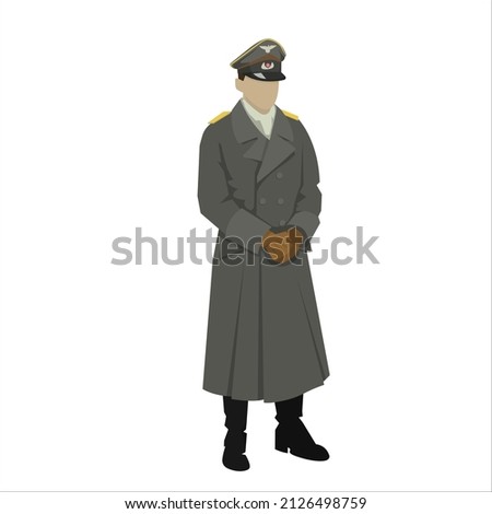 Similar – Image, Stock Photo Uniform of the German Armed Forces