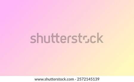 a soft and dreamy gradient background. It transitions from a vibrant pink at the top left corner to a gentle pastel yellow in the bottom right corner.