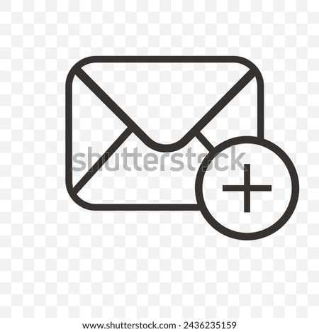 message add icon, isolated icons, icons for apps and websites, Vector illustrations, icons for business, education, social media, technology, communications, flat icons, services