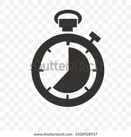 Alarm clock hours 8 icon, isolated icons, icons for apps and websites, Vector illustrations, icons for business, education, social media, technology, communications, flat icons, services