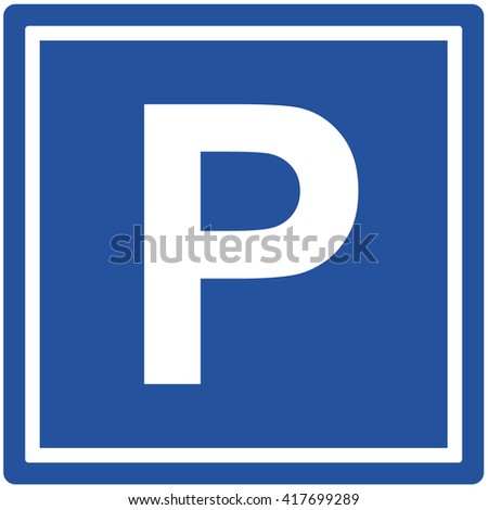 Parking sign . Vector illustration 