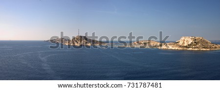 Similar – Image, Stock Photo Marseille / Iles du Frioul
