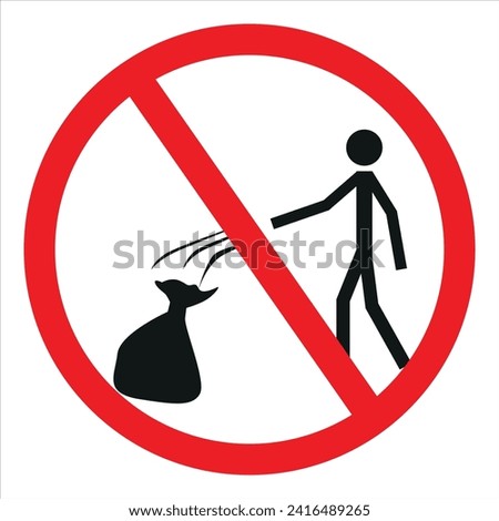 Do not litter, dispose of it in its place