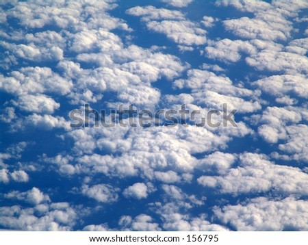 High level clouds over Mediterranean Sea