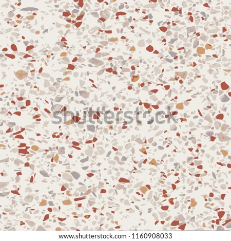 Colorful Terrazzo Texture Vector Colorful Terrazzo Texture Vector