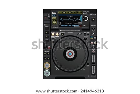 Similar – Image, Stock Photo dj mixer controller.