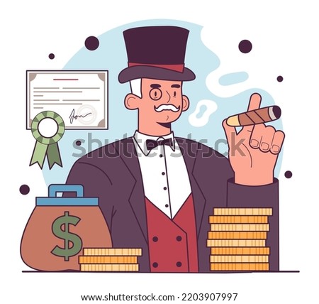 Similar – Image, Stock Photo Capitalism