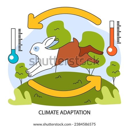 Similar – Image, Stock Photo Problem shift | Climate change