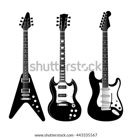 Fender Stratocaster Vector Image | 123Freevectors