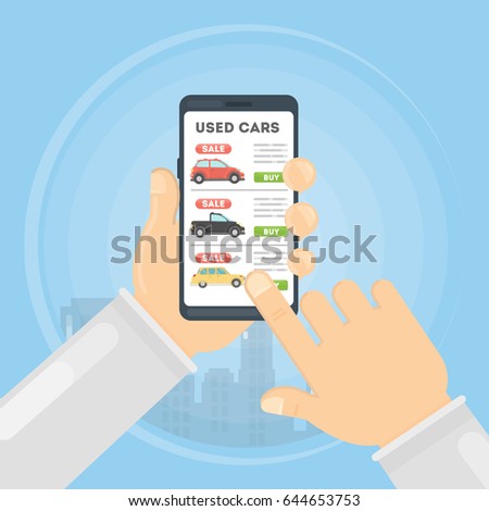 Used cars app.