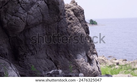 Similar – Image, Stock Photo Cairn rock formation along the trail to Annapurna Base Camp in Ghorepani Poon hill in Nepal