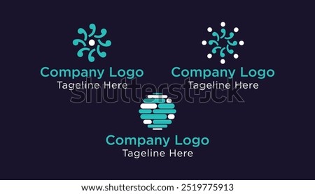 Abstract Software Coding Logo Design