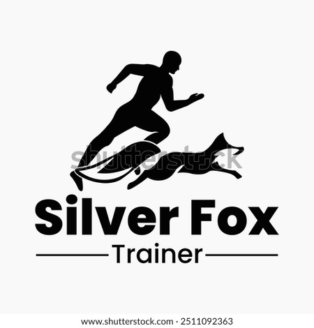 Silver Fox Trainer Logo Design , Vector Design 