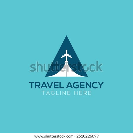 
aviation vector air plane wing logo design template