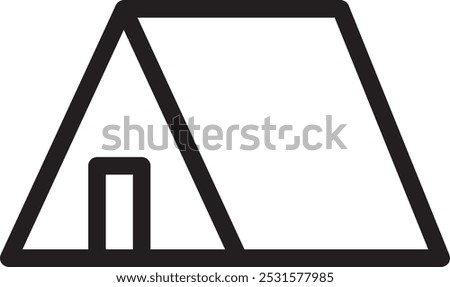 Similar – Image, Stock Photo Bungalows Camping site