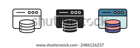 caching isolated icon. simple element illustration from technology concept icons. caching editable logo sign symbol design on white background. colored icon