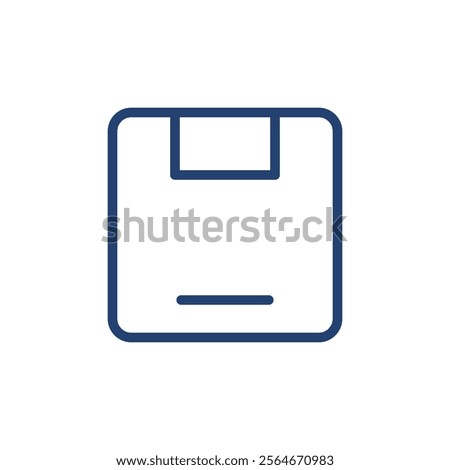 Hard disk icon Outline icon sign