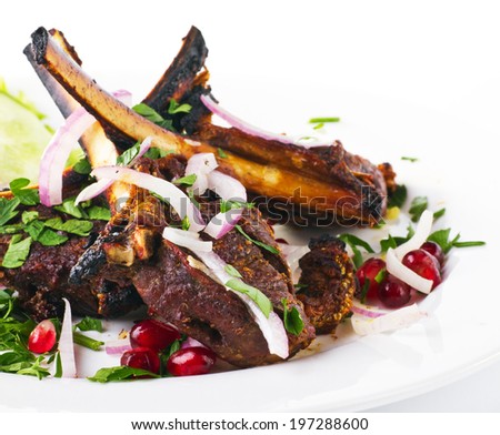 mutton meat kebab
