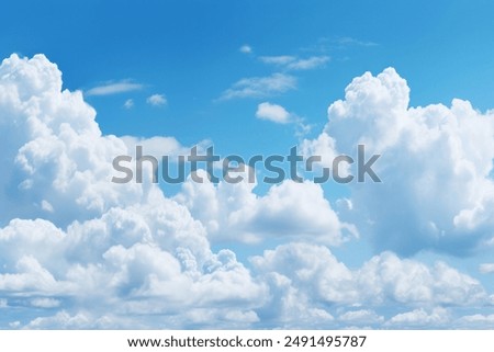 Similar – Image, Stock Photo Cloudy sky with light rays of the sun