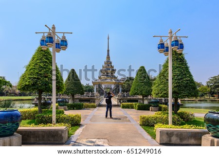 photographer travel Autthayan Chalerm Karnchanapisek in nontaburi Thailand Stock fotó © 