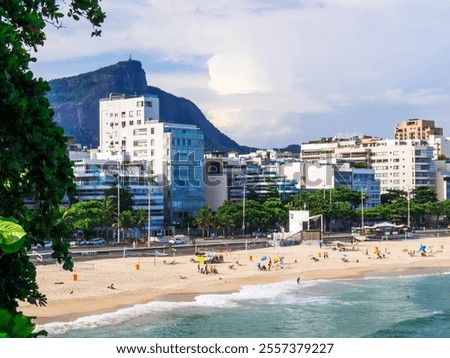 Similar – Image, Stock Photo Praia Ipanema Beautiful