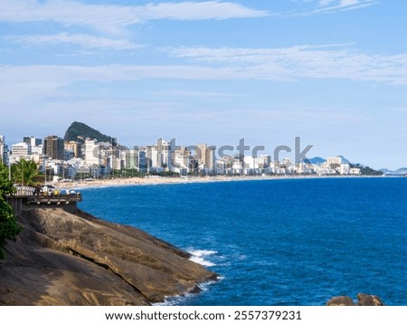 Similar – Image, Stock Photo Praia Ipanema Beautiful