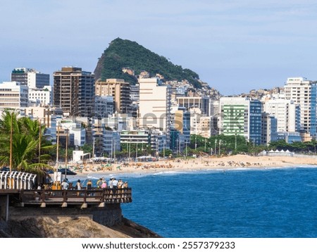 Similar – Image, Stock Photo Praia Ipanema Beautiful