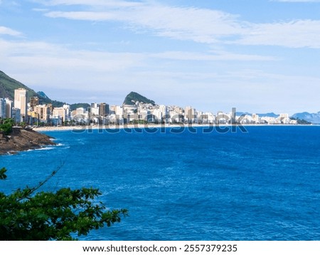 Similar – Image, Stock Photo Praia Ipanema Beautiful