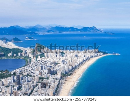 Similar – Image, Stock Photo Praia Ipanema Beautiful