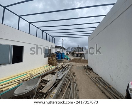 Similar – Image, Stock Photo pergola Scaffolding