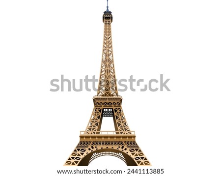 An image of the Eiffel tower is just amazing. 