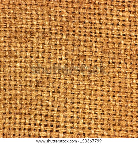 Natural textured burlap sackcloth hessian texture coffee sack, dark country sacking canvas, macro pattern background