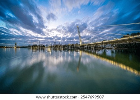 Similar – Foto Bild Brücke über dem Rio Negro